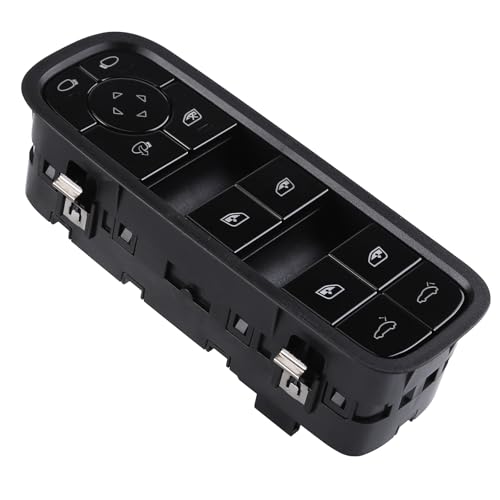 ISAKEN Fensterheberschalter Vorne Links für Porsche Panamera 2016-2023 Electric Power Master Fensterschalter 971959858C Fensterheber Hauptschalter von ISAKEN