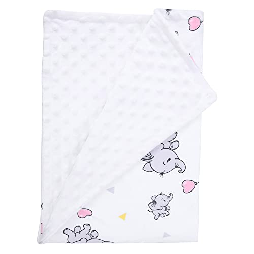 ISAKEN Flauschige Decke für Neugeborene, Babydecke Dünn Sommer Baumwolle Babydecke Kuscheldecke Babydecke Frühling FÜR Junge Mädchen von ISAKEN