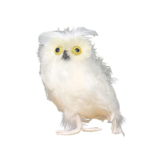 ISAKEN ISAEN Künstliche Eule Simulation Schaum Federvögel Mini Vogel Dekofigur Dekovögel Künstliche Feder Modell für Garten Hof Deko ISAKEN ISAEN Künstliche Eule Simulation Schaum Federvögel Mini Vogel Dekofigur Dekovögel Künstliche Feder Modell für Garten Hof Deko von ISAKEN