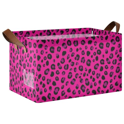 ISAOA Rechteckiger Aufbewahrungskorb mit Griffen für die Organisation von Zuhause, Küche, Büro, Schlafzimmer, Spielzeug, Schrank, Regalkörbe, Hot Pink ISAOA Rechteckiger Aufbewahrungskorb mit Griffen für die Organisation von Zuhause, Küche, Büro, Schlafzimmer, Spielzeug, Schrank, Regalkörbe, Hot Pink von ISAOA