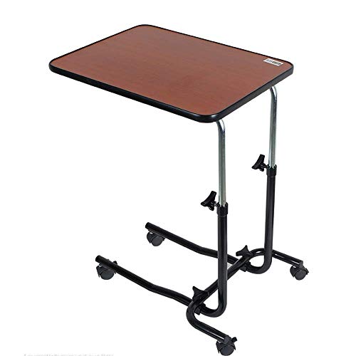 ISCBAFYX Möbel Höhenverstellbarer Laptop-Schreibtisch Abnehmbarer Laptop-Schreibtisch mit Rollen (Farbe, Größe: Einheitsgröße)/Einheitsgröße von ISCBAFYX