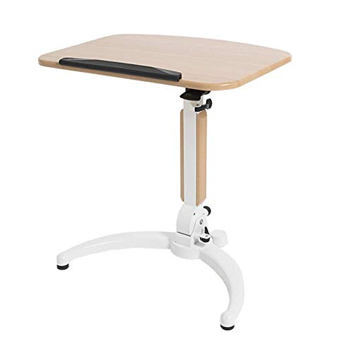 ISCBAFYX Möbel Höhenverstellbarer sitzender mobiler Laptop-Schreibtisch mit rollbarem Laptop-Schreibtischwagen (Farbe, Größe: Einheitsgröße)/Einheitsgröße von ISCBAFYX