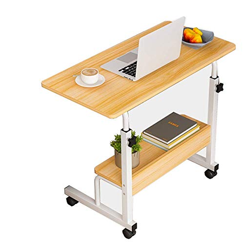 ISCBAFYX Möbel Mobiler Laptop-Schreibtischwagen mit Verstellbarer Höhe des Laptop-Schreibtischständers (Farbe, Größe: Einheitsgröße)/Einheitsgröße von ISCBAFYX