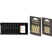 ISDT N8 + HR03 SE + HR6 SE Rundzellen-Ladegerät NiMH, NiCd, NiZn, LiIon, LiHV, LiFePO Mignon (AA), von ISDT