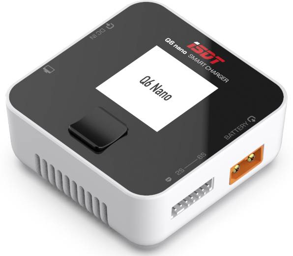 Isdt Q6 Nano Modellbau Ladegerät Ladegerät 8.0 A Usb Ladeausgang Akkuerkennung B-Ware von ISDT