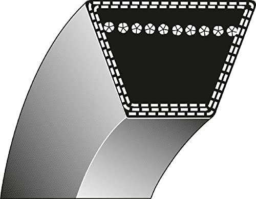 ISE Ersatzriemen 1/2" x 37" ersetzt MTD: 754-0102, 754-0154, 754-0255, 954-0154, 954-0255 von ISE