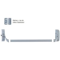 2 IDEA-Stangenhalter + 1 H/B-Mechanismus + 1 Schließblech und Zwischenlagen iseo - Grau - Nicht feuerhemmend - 9414000705 von ISEO CAVERS
