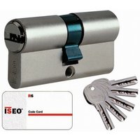 Iseo Cavers - Cavers iseo City ISR6 Zylinder - 2 verschiedene Eingänge - vernickelt - 45 x 45 mm von ISEO CAVERS
