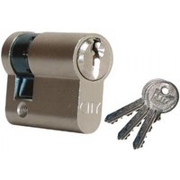 Iseo Cavers - City-Halbzylinder iseo 30x10mm Messing vernickelt - vielfältig V04 KCF005504 - 520930129V04 von ISEO CAVERS