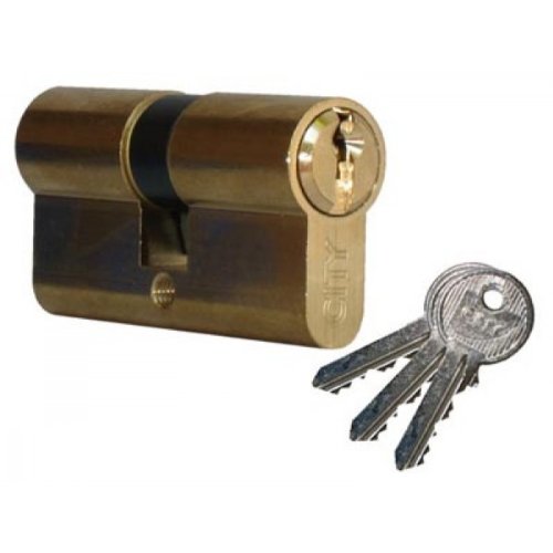 ISEO FRANCE SAS (CAVERS) 520930409 Variiertes Doppel -Stadtzylinder - 30 x 40 - Nickel -plattierter Messing von ISEO FRANCE SAS (CAVERS)
