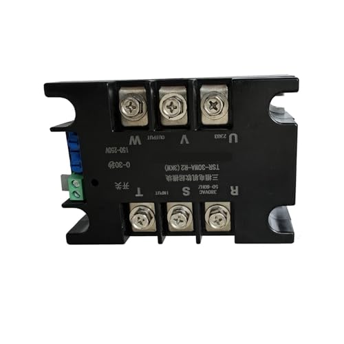 ISIRYK Softstarter Three-Phase Motor Soft Start Module Soft Start Cabinet Slow Start Soft Stop Slow Start Decompression and Buck Soft Starter(TSR-20WA-R1(2KW)) von ISIRYK