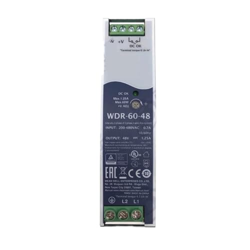 ISIRYK hutschienen-netzteil Din-Schienen-Netzteil WDR-60-48 mit Ultra-Large-Eingang von 60 W WDR-60 48 V 1,25 A ISIRYK hutschienen-netzteil Din-Schienen-Netzteil WDR-60-48 mit Ultra-Large-Eingang von 60 W WDR-60 48 V 1,25 A von ISIRYK