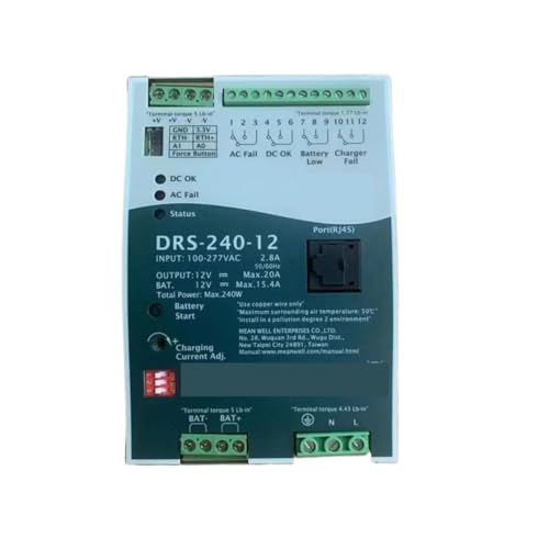 ISIRYK hutschienen-netzteil Netzteil DRS-240-12 240 W Intelligente Sicherheitsstromversorgung DRS-240 12 V 15,4 A ISIRYK hutschienen-netzteil Netzteil DRS-240-12 240 W Intelligente Sicherheitsstromversorgung DRS-240 12 V 15,4 A von ISIRYK