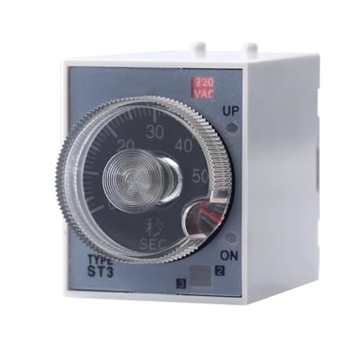 Zeitrelais ST3P Time Relay ST3PA-B A B C D Series 220V 380V 24V Power-on Delay(ST3PA-A(0.5S/5S/30S/3M(AC380V)) von ISIRYK