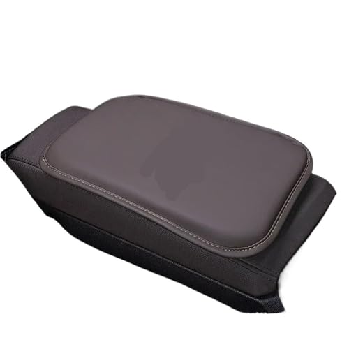 Auto Armlehnenbox Auto Universal Armlehne Abdeckung Leder Auto Armlehne Box Pad Fit Für Hyundai Accent Aslan Avante HB20 I20 I30 I40 Ix20(Brown no Bag) von ISJRJF