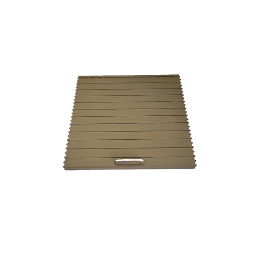ISJRJF Auto Armlehnenbox Passend für Mercedes Benz ML GL GLE GLS ML300 350 W166 W292 Autokonsolen-Getränkehalter-Schiebeabdeckung, Verkleidung, mittlere Rolloabdeckung(Model A Beige) von ISJRJF