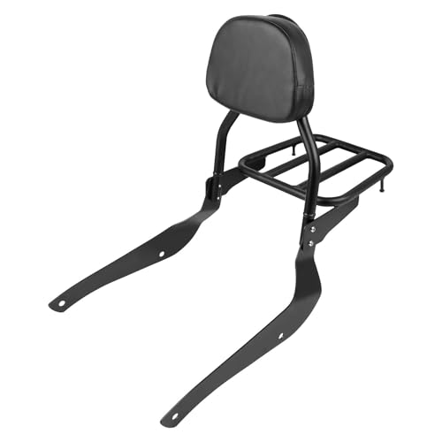ISJRJF Beifahrer-Rückenlehne Sissy Bar Abnehmbare Motorrad-Rückenlehne passend für Suzuki Volusia Vl800 Vl400 2001–2011 Boulevard C50 M50 2005–2011 von ISJRJF