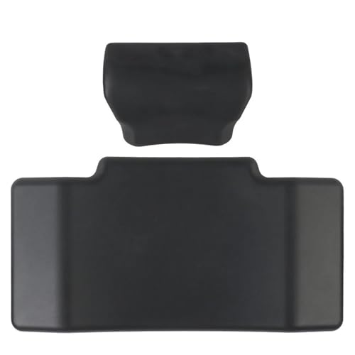 ISJRJF Beifahrer-Rückenlehne Sissy Bar Hinten Fall Kissen Zubehör Passagier Lazyback Rückenlehne Pad Motorrad Rückenlehne Pad Hinten Pad Universal(B) von ISJRJF