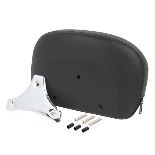 ISJRJF Beifahrer-Rückenlehne Sissy Bar Motorrad Hinten Passagier Sissy Bar Rückenlehne Pad Mit Halterung Fit Für Harley Touring Softail Dünne FLSL 2018-2022(A) von ISJRJF