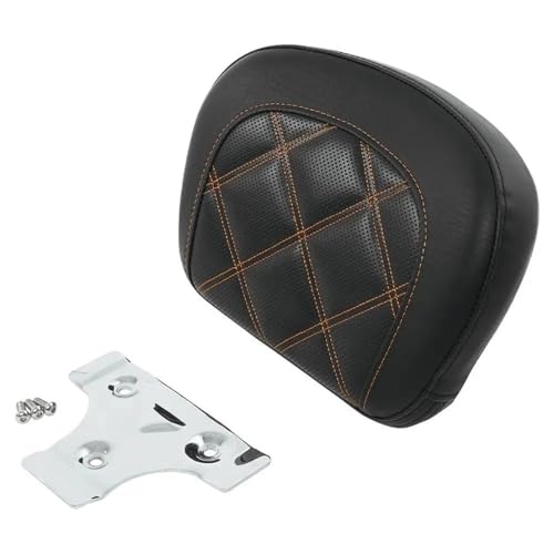 ISJRJF Beifahrer-Rückenlehne Sissy Bar Motorrad Sissy Bar Rückenlehne Pad Fit Für Harley Touring Road King Electra Glide Street Glide 2006-2024(A) von ISJRJF