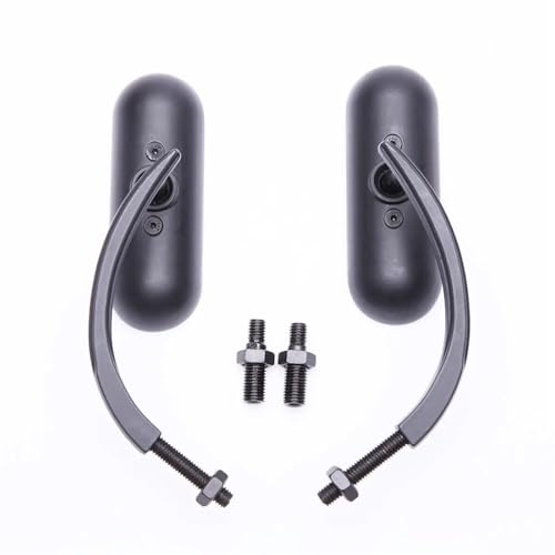 ISJRJF Motorrad Spiegel Set Seitenspiegel Motorrad Rückspiegel Fit Für Harley Road King Street Electra Glide Road Glide Dyna Softail 1982-2020(Black 1 Pair) von ISJRJF