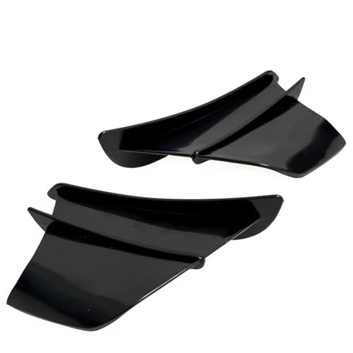 ISJRJF Motorrad Spoiler Fit Für Kawasaki Z900 Z650 Z750 Z500 Z1000 Wind Messer Racing Wind Flügel Abziehen Schild Seite Wind Spoiler Abziehen(Black-A) von ISJRJF
