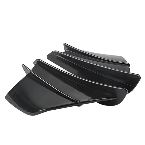 ISJRJF Motorrad Spoiler Fit Für Kawasaki Z900 Z650 Z750 Z500 Z1000 Wind Messer Racing Wind Flügel Abziehen Schild Seite Wind Spoiler Abziehen(Black-B) von ISJRJF
