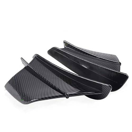 ISJRJF Motorrad Spoiler Fit Für Kawasaki Z900 Z650 Z750 Z500 Z1000 Wind Messer Racing Wind Flügel Abziehen Schild Seite Wind Spoiler Abziehen(Carbon-B) von ISJRJF