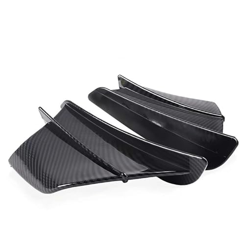ISJRJF Motorrad Spoiler Fit Für Kawasaki Z900 Z650 Z750 Z500 Z1000 Wind Messer Racing Wind Flügel Abziehen Schild Seite Wind Spoiler Abziehen(Carbon-C) von ISJRJF