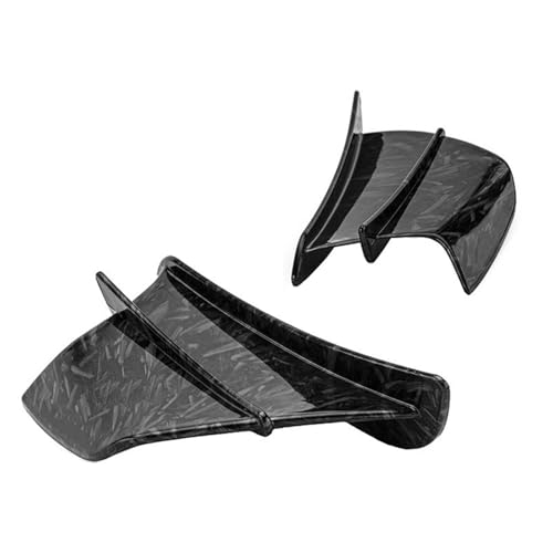 ISJRJF Motorrad Spoiler Fit Für Kawasaki Z900 Z650 Z750 Z500 Z1000 Wind Messer Racing Wind Flügel Abziehen Schild Seite Wind Spoiler Abziehen(Forged-A) von ISJRJF