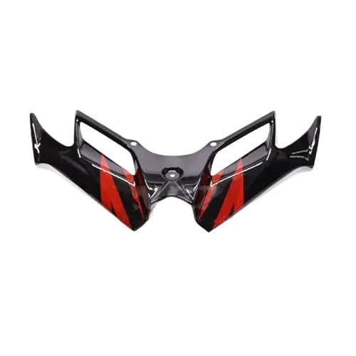 ISJRJF Motorrad Spoiler Passend für CFMOTO 450SR 450 SR 2022 2023 Spiegel Frontverkleidung Winglets Aerodynamische Flügel Seitenflügel Spoilerverkleidung(Black Red 1) von ISJRJF