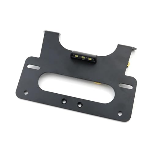 ISJRJF seitlich Nummernschildhalter Fit Für Suzuki GSX-R 1000 GSXR1000 2005-2008 K5 K7 Hinten Schwanz Ordentlich Fender Eliminator Kit Kennzeichen Halter Halterung Kennzeichenhalter von ISJRJF