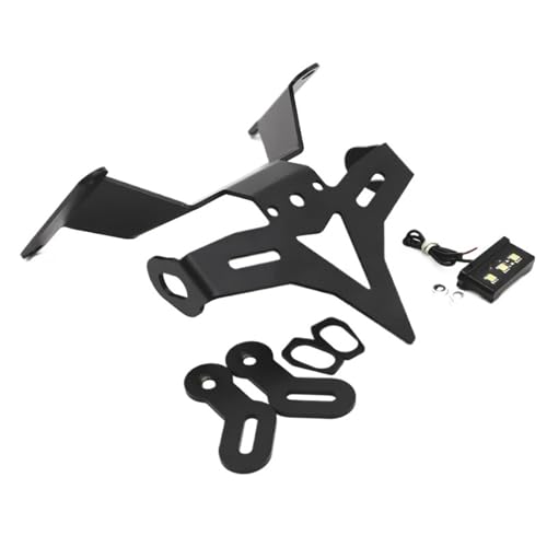 ISJRJF seitlich Nummernschildhalter Kennzeichenhalter Kennzeichenhalter Tail Tidy Eliminator Zubehör Passend für Honda CB650R CB650F CBR650R CBR650F Kennzeichenhalter von ISJRJF