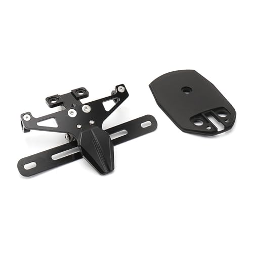 ISJRJF seitlich Nummernschildhalter Motorrad Kennzeichenhalter LED Blinker Zubehör Passend für CFMOTO 450SR 450SR 2022 2023 Kennzeichenhalter von ISJRJF