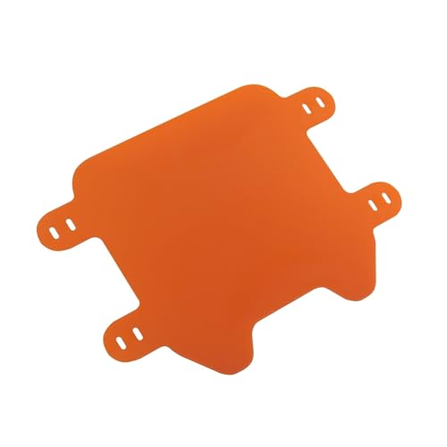 ISJRJF seitlich Nummernschildhalter Motorrad Vordere Kennzeichenplatte Passend für SURRON SURRON Light Bee Light X Bee X Teile Kennzeichenhalter(Orange) von ISJRJF