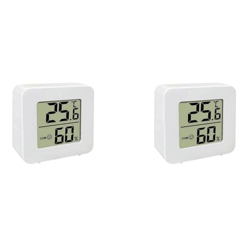 ISKDJBJG 2X Mini-Innenthermometer LCD Digital Temperatur Raum Hygrometer Messgerät Sensor Luftfeuchtigkeitsmesser Zuhause ISKDJBJG 2X Mini-Innenthermometer LCD Digital Temperatur Raum Hygrometer Messgerät Sensor Luftfeuchtigkeitsmesser Zuhause von ISKDJBJG