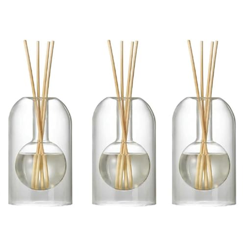 ISKDJBJG 3X Aufbewahrungsbehälter, Diffusorflaschen, Aromatherapie-Diffusorflasche, Moderne Diffusor-Glasflasche, Organizer für Ätherische ÖLe, A ISKDJBJG 3X Aufbewahrungsbehälter, Diffusorflaschen, Aromatherapie-Diffusorflasche, Moderne Diffusor-Glasflasche, Organizer für Ätherische ÖLe, A von ISKDJBJG