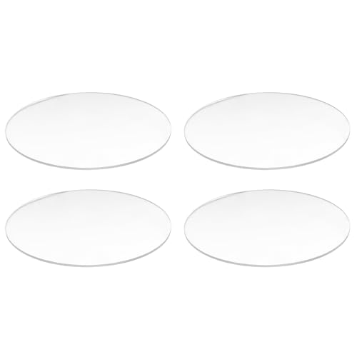 ISKDJBJG 4X Transparent 3Mm Starker Acryl Runde Scheibe Durchmesser: 70Mm von ISKDJBJG