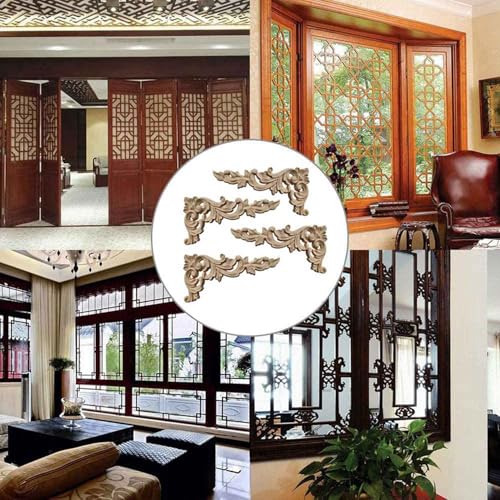 ISKDJBJG 8 Teile Geschnitzte Ecke Onlay Applique Unlackiert Rahmen Schrank Schrank Aufkleber für Haus WohnmöBel Dekoration A ISKDJBJG 8 Teile Geschnitzte Ecke Onlay Applique Unlackiert Rahmen Schrank Schrank Aufkleber für Haus WohnmöBel Dekoration A von ISKDJBJG