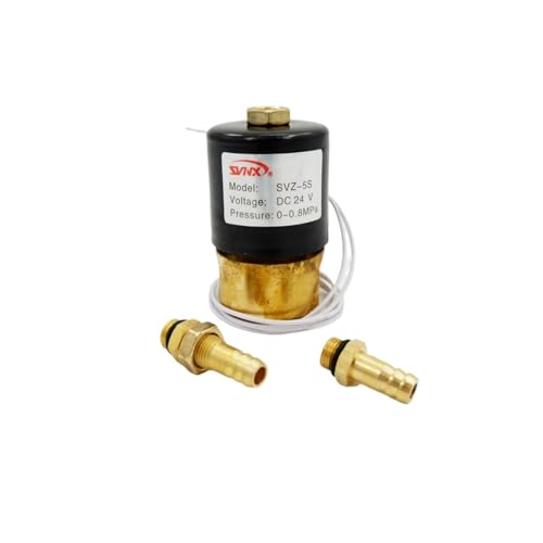 1 x SVZ-5S AC DC 24 V 36 V 220 V Drahtschweißgerät Plasma-Magnetventil 2 Positionen 2-Wege-Magnetventil (5 V) von ISLWQOULE