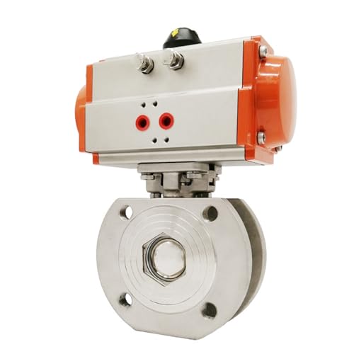 ISLWQOULE 1-1/4" 304 Stainless Steel Pneumatic Wafer Type Ball Valve with Double Acting Cylinder Thin Flanged Pneumatic Ball Valve ISLWQOULE 1-1/4" 304 Stainless Steel Pneumatic Wafer Type Ball Valve with Double Acting Cylinder Thin Flanged Pneumatic Ball Valve von ISLWQOULE