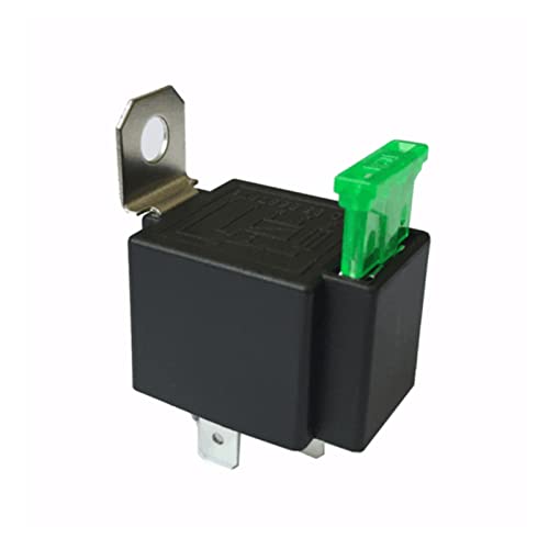 ISLWQOULE 1 STÜCKE 12 V DC 30 A 4 Pin 5 Pin Auto Motor Automotive Relais Mit Sicherung DC 12 V 30 A Relais(5PIN 12V) von ISLWQOULE