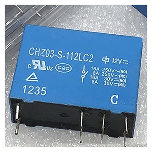 ISLWQOULE 1 STÜCKE CHZ03-S-112LC2 12 V Relais 8 Pins Kontakte von ISLWQOULE