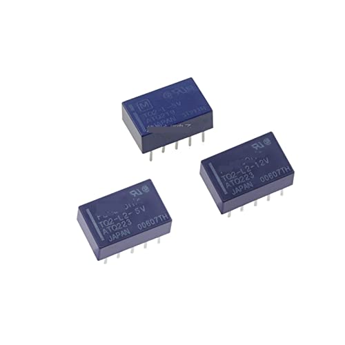 ISLWQOULE 1 STÜCKE TQ2-L-5V TQ2-L2-5V TQ2-L2-12V Single Coil Magnetic Latching Relay 10-Pin 1A ATQ219 ATQ223(TQ2-L2-12V) von ISLWQOULE