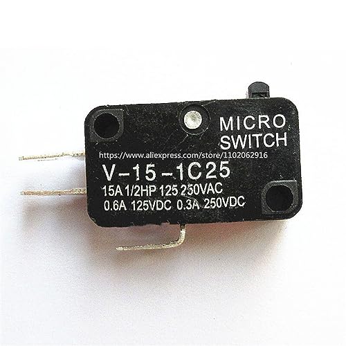 ISLWQOULE 10 Stücke Neue Sicherheit Automatisierung Micro Endschalter V-15-1C25 Rollenhebel Snap Action 250 V 16A 1NO 1NC ISLWQOULE 10 Stücke Neue Sicherheit Automatisierung Micro Endschalter V-15-1C25 Rollenhebel Snap Action 250 V 16A 1NO 1NC von ISLWQOULE