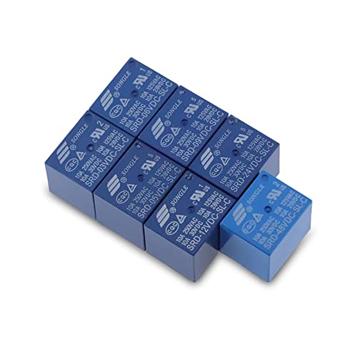 ISLWQOULE 5 Teile/los Relais SRD-12VDC-SL-C SRD-24VDC-SL-C SRD-48VDC-SL-C 12V 24V 48V 10A 250VAC 5PIN T73(24v-5pin) von ISLWQOULE