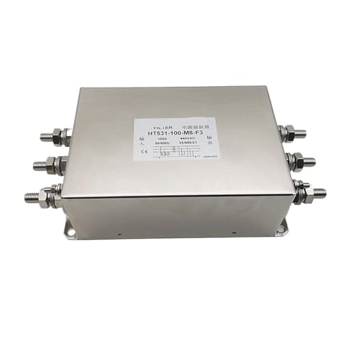 ISLWQOULE Dreiphasen-Netzfilter HT531-40-M6-E3 C3 10A 20A 40A Anti-Interferenz(HT531-100-M8-F3 100A) von ISLWQOULE