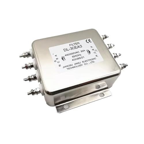 ISLWQOULE Dreiphasiger Vierleiter-Wechselrichter-Leistungsfilter DL-50EA3 50A(DL-30EA3 30A 3 Phase 4 Wire) von ISLWQOULE