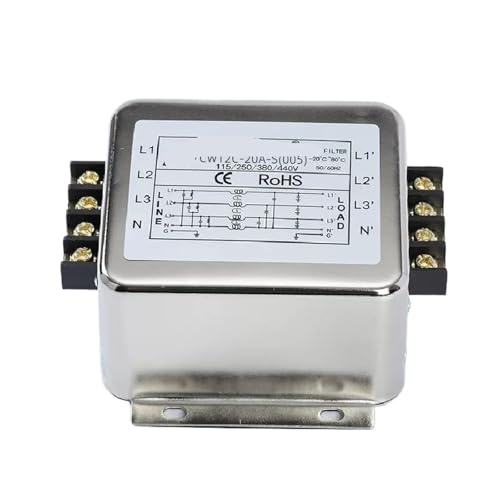 ISLWQOULE Eingang CW12C-10A-S 005 dreiphasig vieradrig DREI-heiß eins-Null eins-Erde Netzfilter 380 V(Input CW12C -20A -S 005) von ISLWQOULE
