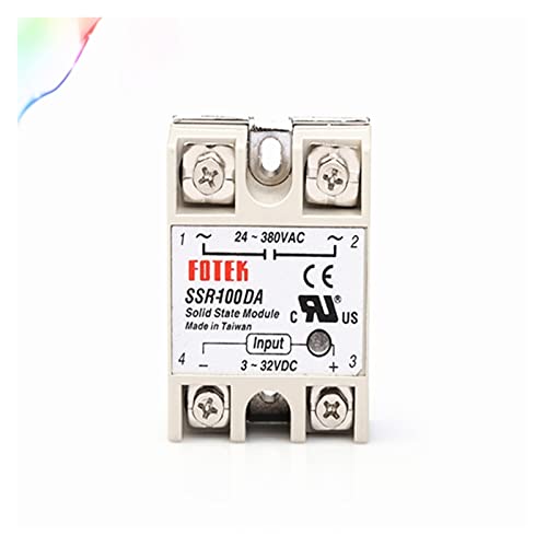 ISLWQOULE Halbleiterrelais SSR-60DA SSR-80DA SSR-90DA SSR-100DA 5-24VDC(SSR-60DA) von ISLWQOULE